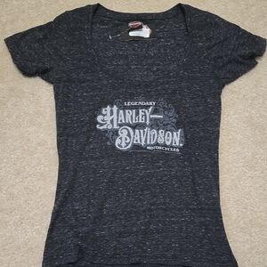 Harley-Davidson Charcoal Graphic Tee